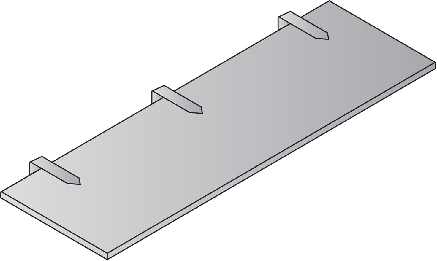 Office Star Pace Table Modesty Panel for Conference Tables - Privacy Panel for Office Workstations & Meeting Rooms (PAC MOD) - Perfect for Professional Workspaces & Corporate Environments