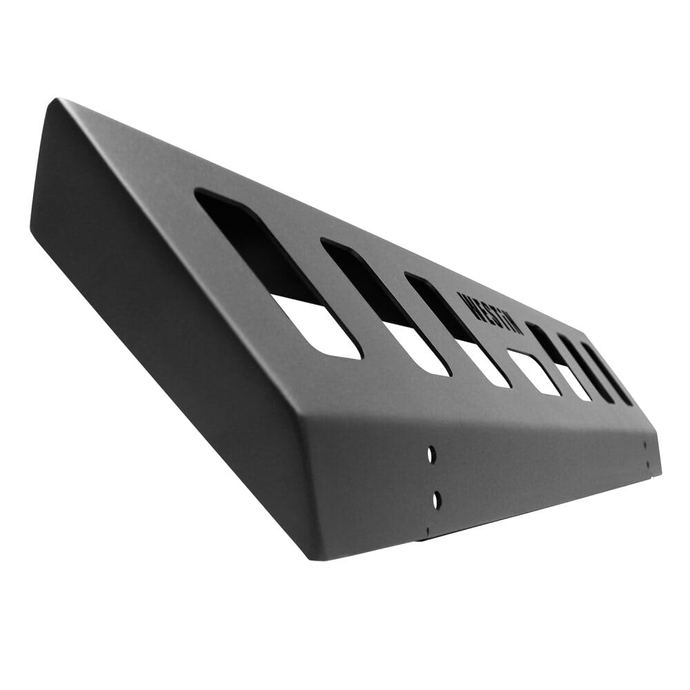 Westin 59-80095 WJ2 Front Bumper Skid Plate Compatible with 2018-2025 Jeep Wrangler JL & 2020-2025 Jeep Gladiator - Heavy Duty Off-Road Protection for Adventure & Trail Riding