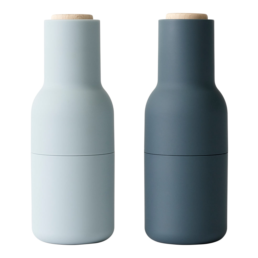 Premium Glass Bottle Grinder (2-Pack) - Spice & Herb Grinder for Kitchen, Travel, and Outdoor Cooking - Perfect for Salt, Pepper, and Seasonings