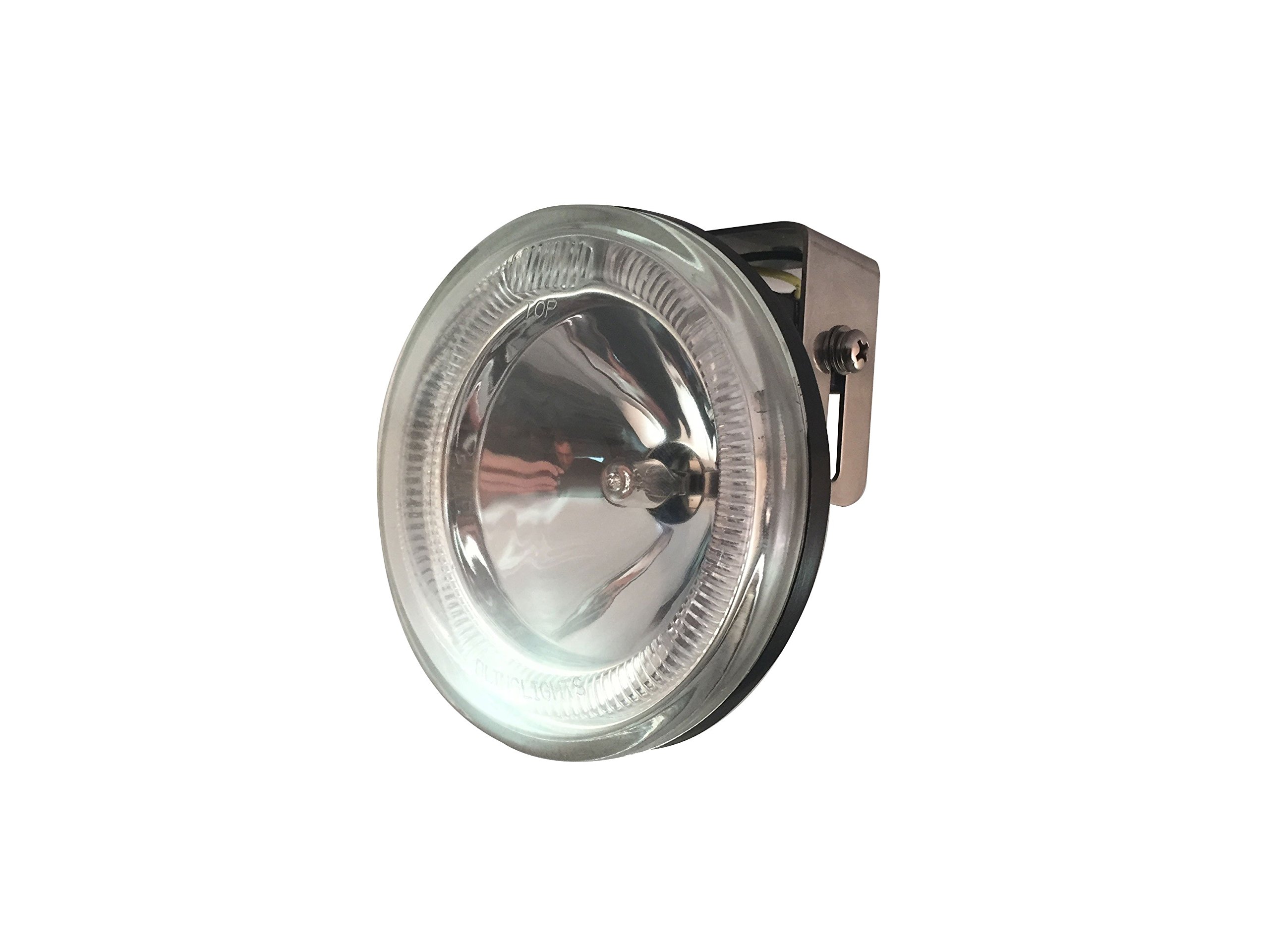 1998-2002 Pontiac Firebird Trans Am Halo Fog Lights Kit - Angel Eye LED Driving Lights & Foglamps for Enhanced Night Visibility (Compatible with Wings West Body Kits) - Perfect for Street Racing, Car Shows & Night Driving