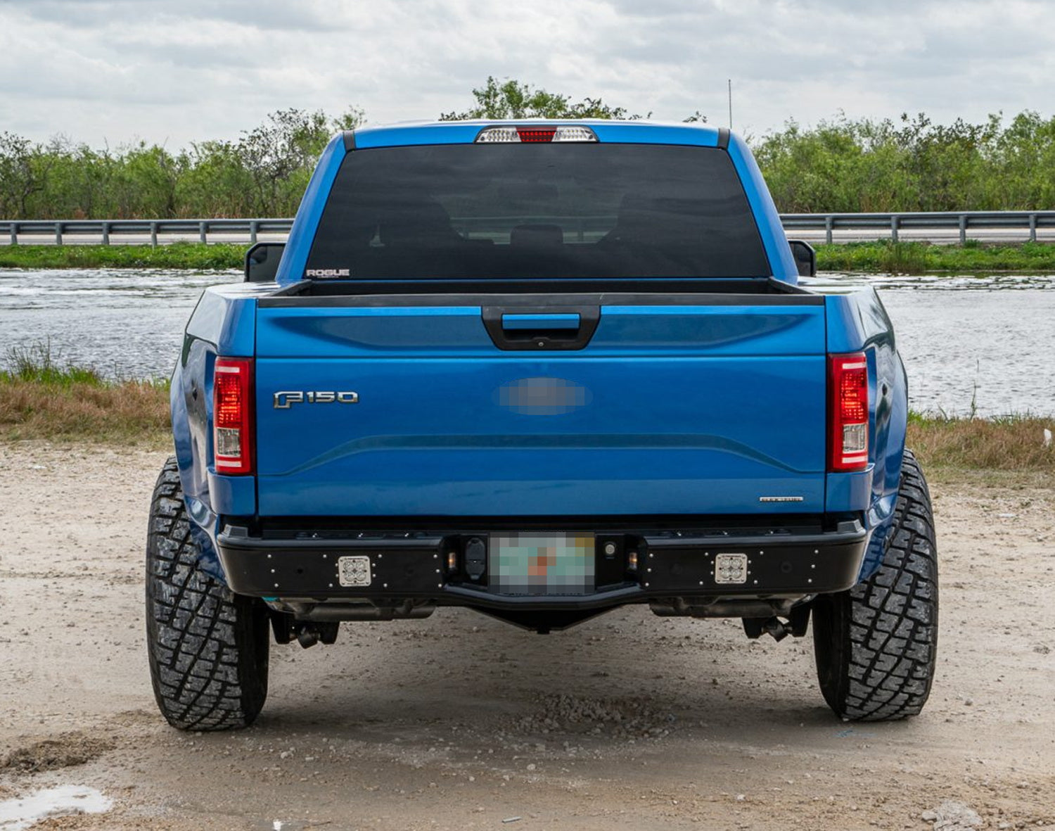 Clear/Red F1 Strobe LED High Mount 3rd Brake Light Compatible with 2015-2020 Ford F150, F250, Ranger - Enhanced Safety & Visibility for Trucks, Off-Roading & Night Driving