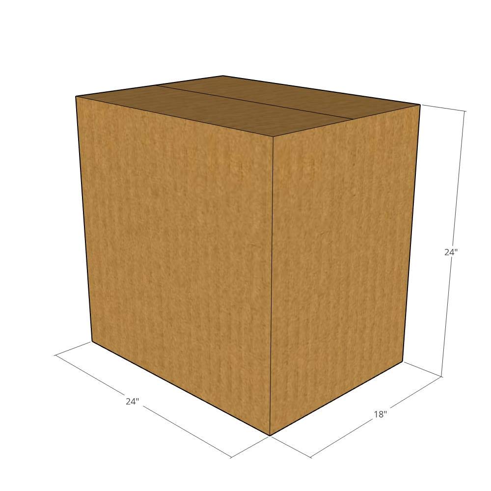 10-24x18x24 Corrugated Moving Boxes - Heavy Duty Shipping Boxes for Home Moving, Storage & Packing Supplies | Perfect for Moving Houses, Office Relocation & Ecommerce Shipping