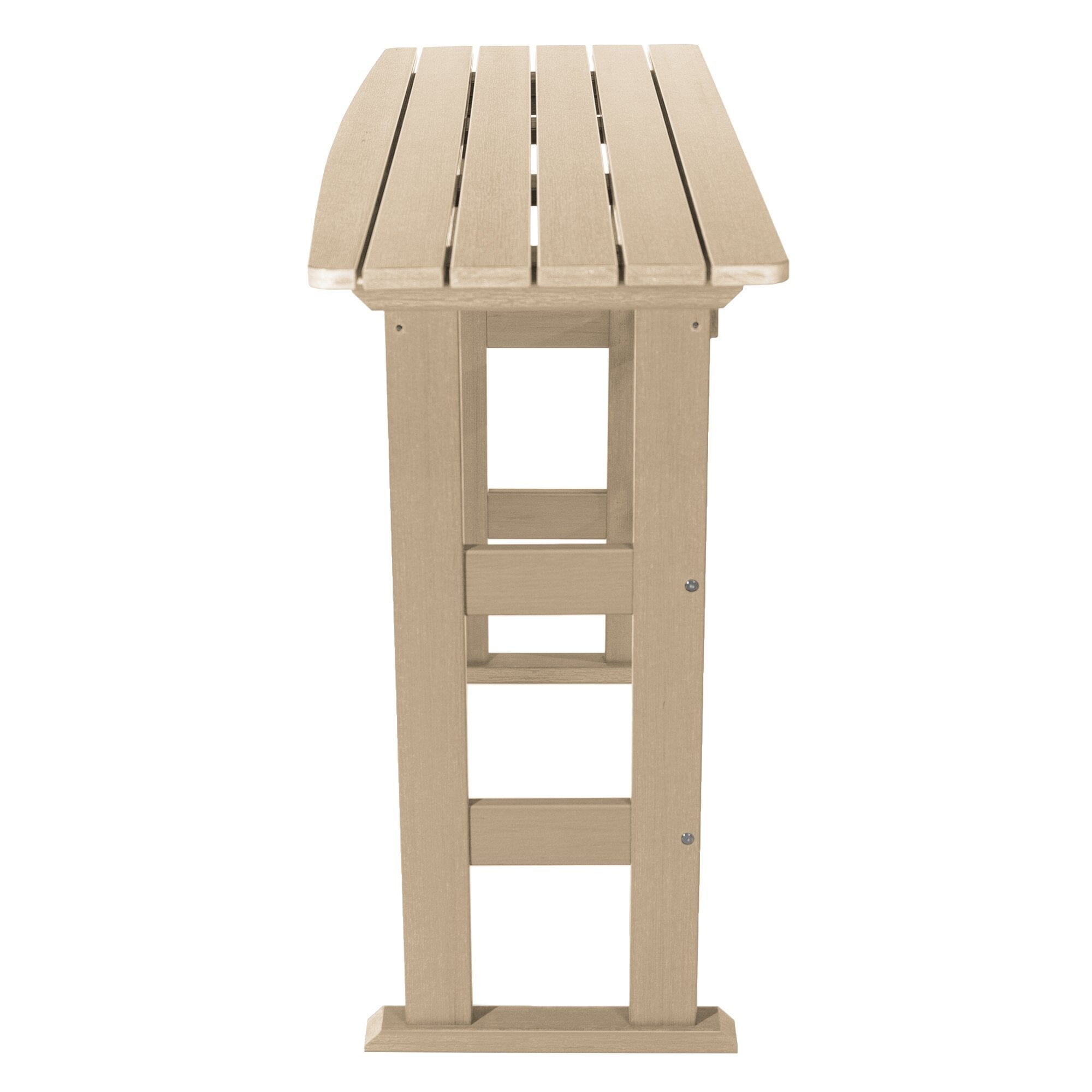 Refurbished Lehigh Bar Height Balcony Table - Outdoor Bistro Set for Patio, Deck & Small Spaces - Perfect for Coffee, Dining & Relaxing