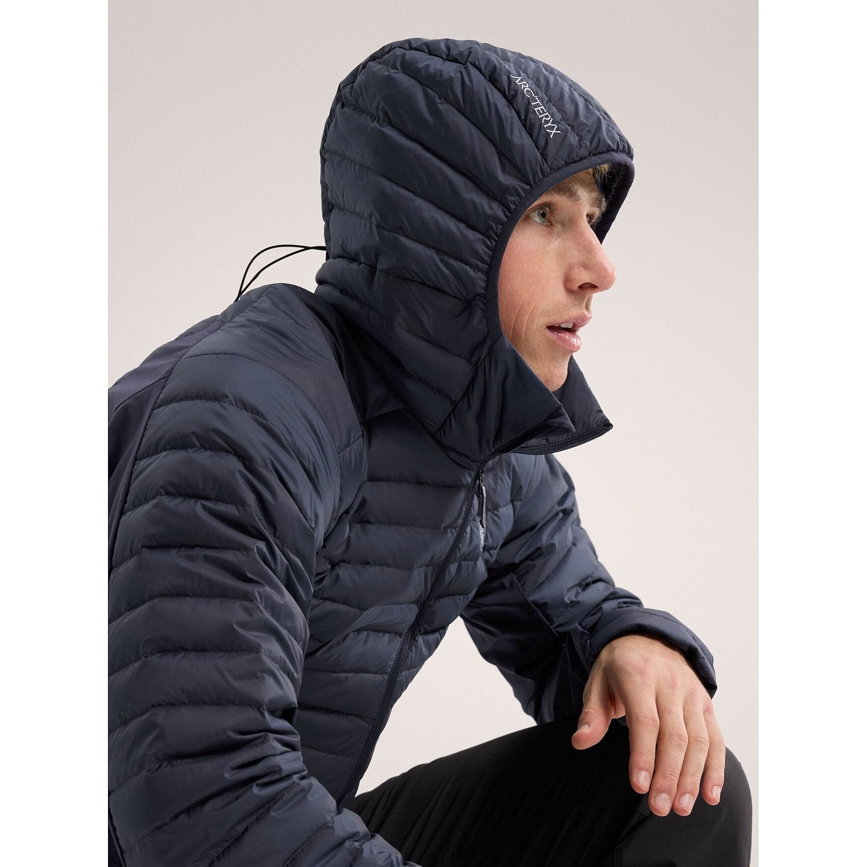 Arc'teryx Men's Cerium Hybrid Hoody - Lightweight Down Jacket for Hiking & Outdoor Adventures | Water-Resistant & Packable Insulated Coat for Cold Weather Camping & Travel