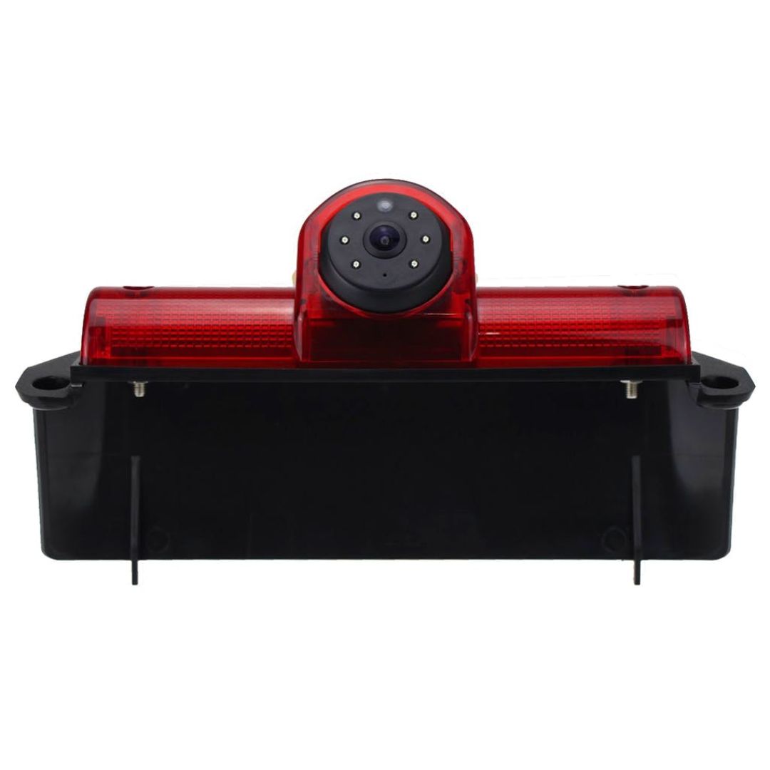 Crux CGM 03EY Third Brake Light Backup Camera for Chevrolet Express Van - Sony CCD Sensor & Built-in Microphone - HD Night Vision Parking Aid for Vans, Trucks & RVs