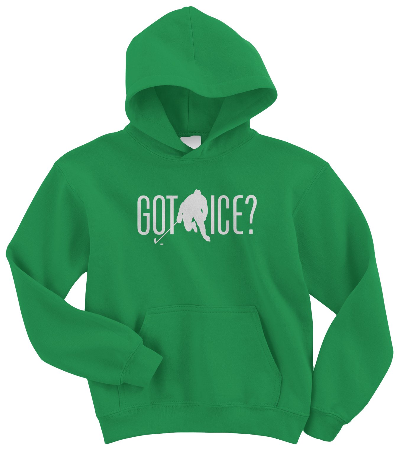 Threadrock Big Boys' Got Ice? Youth Hooded Sweatshirt - Cozy Pullover Hoodie for Teens, Boys Winter Fashion, Streetwear, School & Casual Outfit