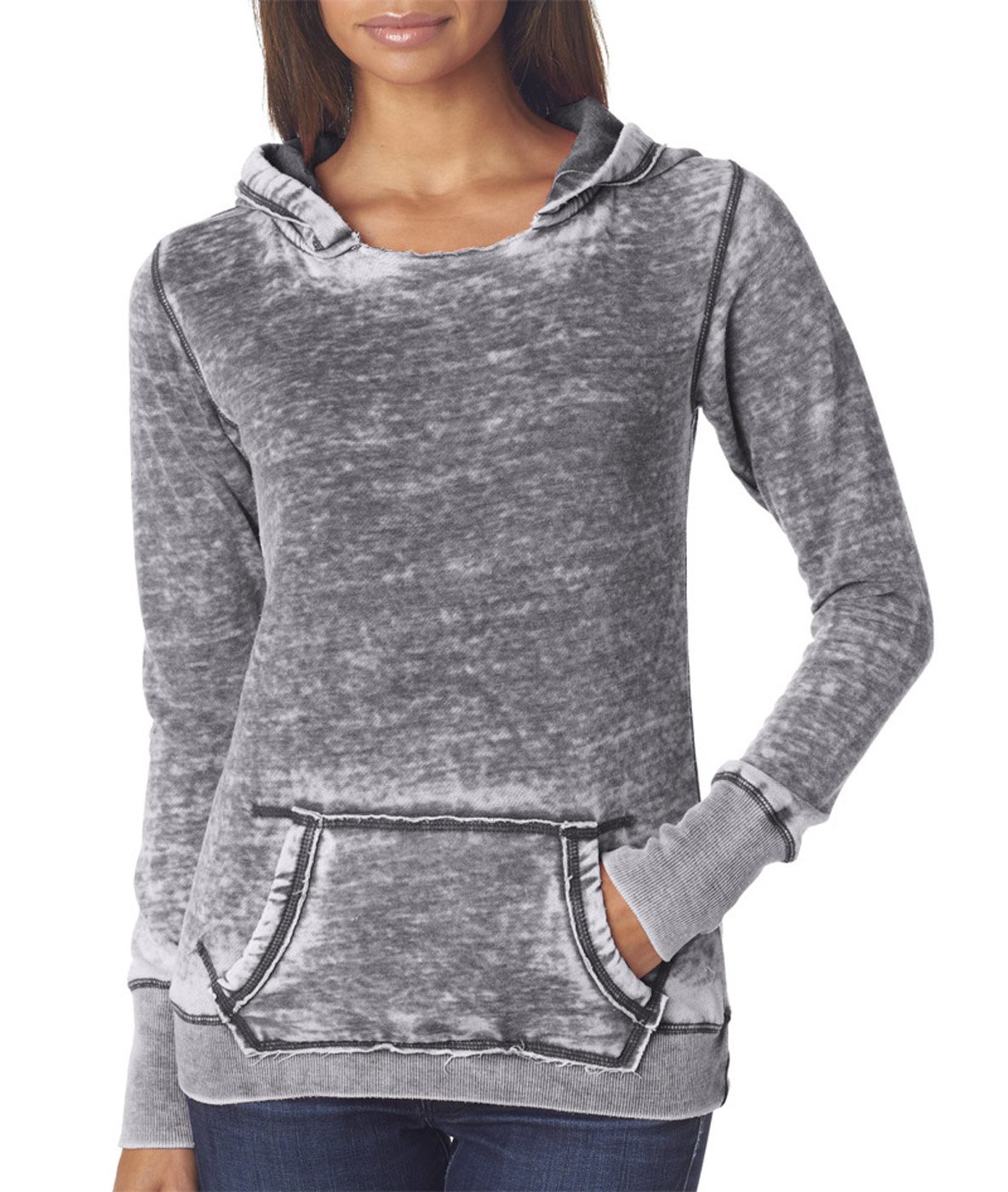 J. America Women's Zen Pullover Fleece Hoodie - Soft Cozy Loungewear for Yoga, Running & Casual Wear