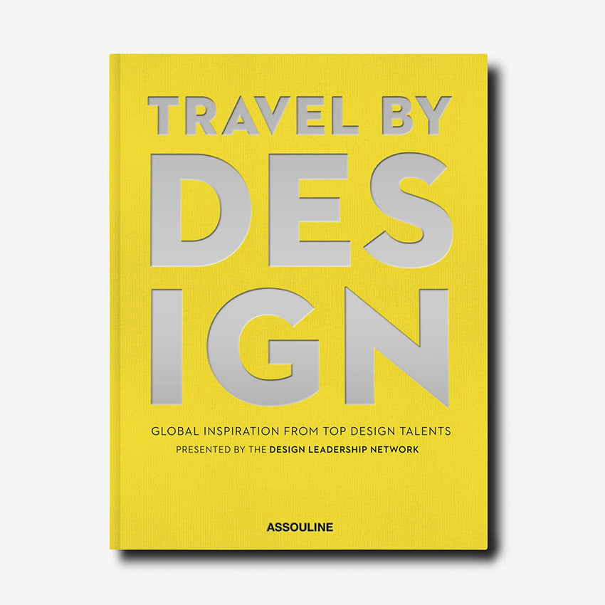 Assouline Travel by Design Coffee Table Book - Luxury Travel Inspiration & Interior Design Ideas for Home Decor & Gifts