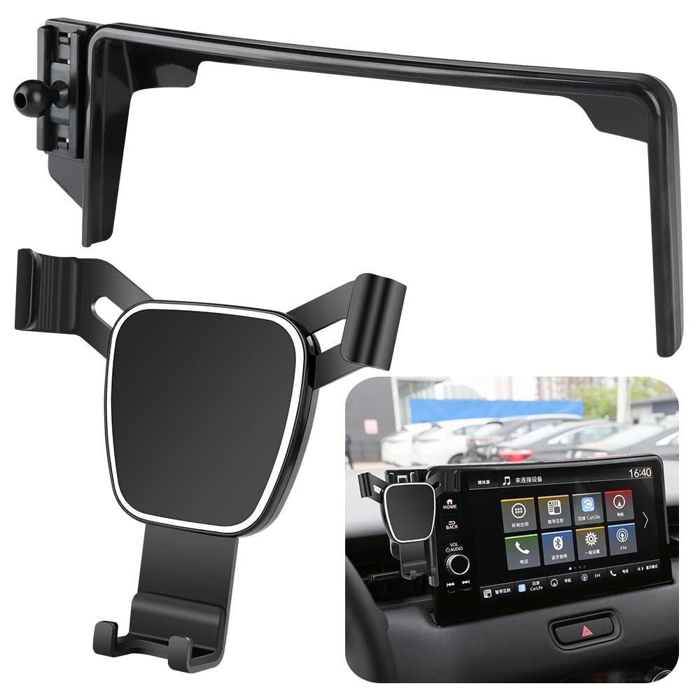 Musttrue Car Phone Holder for Honda HRV HR-V 2023 2024 2025 - Universal Dashboard & Air Vent Mount - Compatible with LX Sport EX-L Models - Hands-Free Navigation Bracket & Interior Accessories - Perfect for Commuting, Road Trips & GPS Navigation