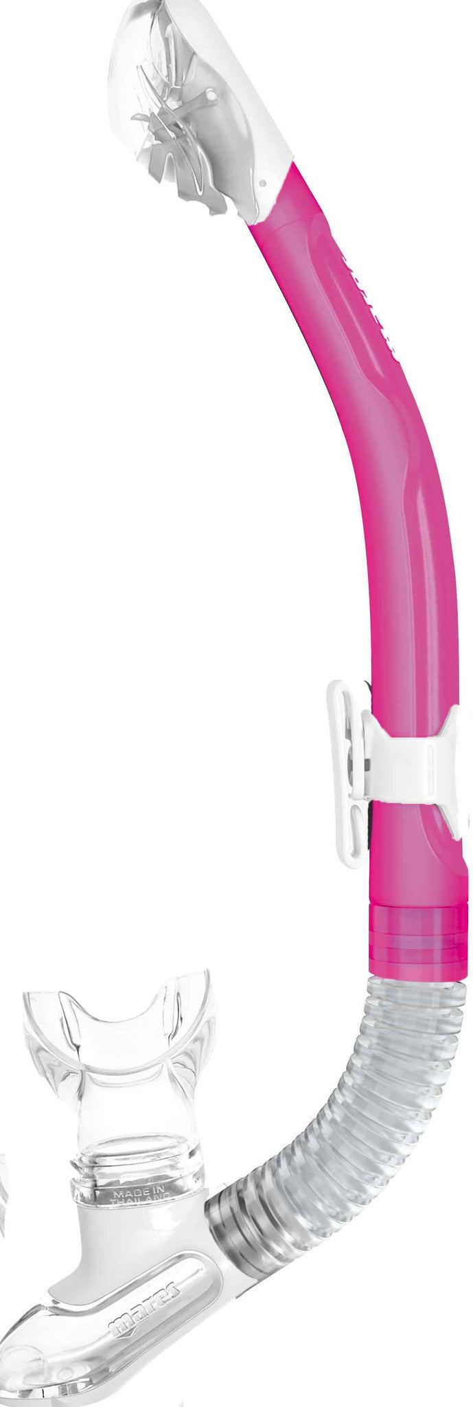 Mares Ergo Dry Snorkel - Top Snorkeling Gear for Comfortable & Dry Breathing - Perfect for Ocean, Pool & Beach Adventures