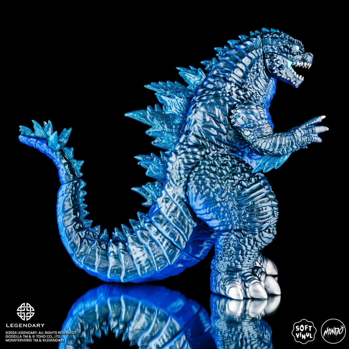 Godzilla x Kong: The New Empire Soft Vinyl Figure - Energized Variant Collectible Toy for Movie Fans & Collectors | Perfect for Display, Gifts, and Anime Conventions