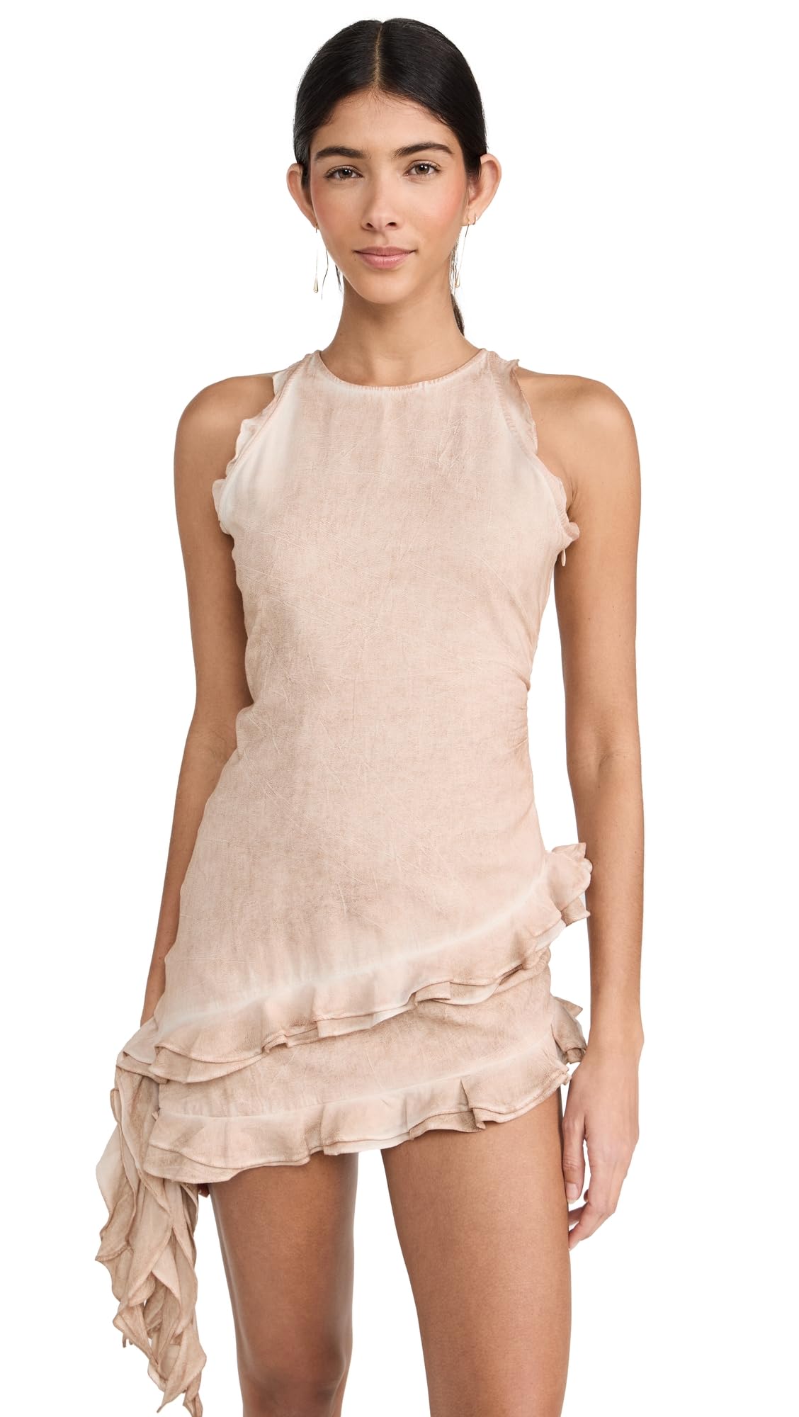 Stylish Women's Short Sleeve Summer Dress - Flowy Casual Mini Dress for Beach, Party & Everyday Wear