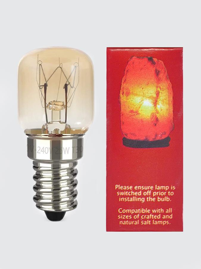 25W Yoga Studio Himalayan Salt Lamp Bulb - Incandescent Replacement for Relaxation & Meditation Spaces - Perfect for Home, Spa, and Wellness Rooms