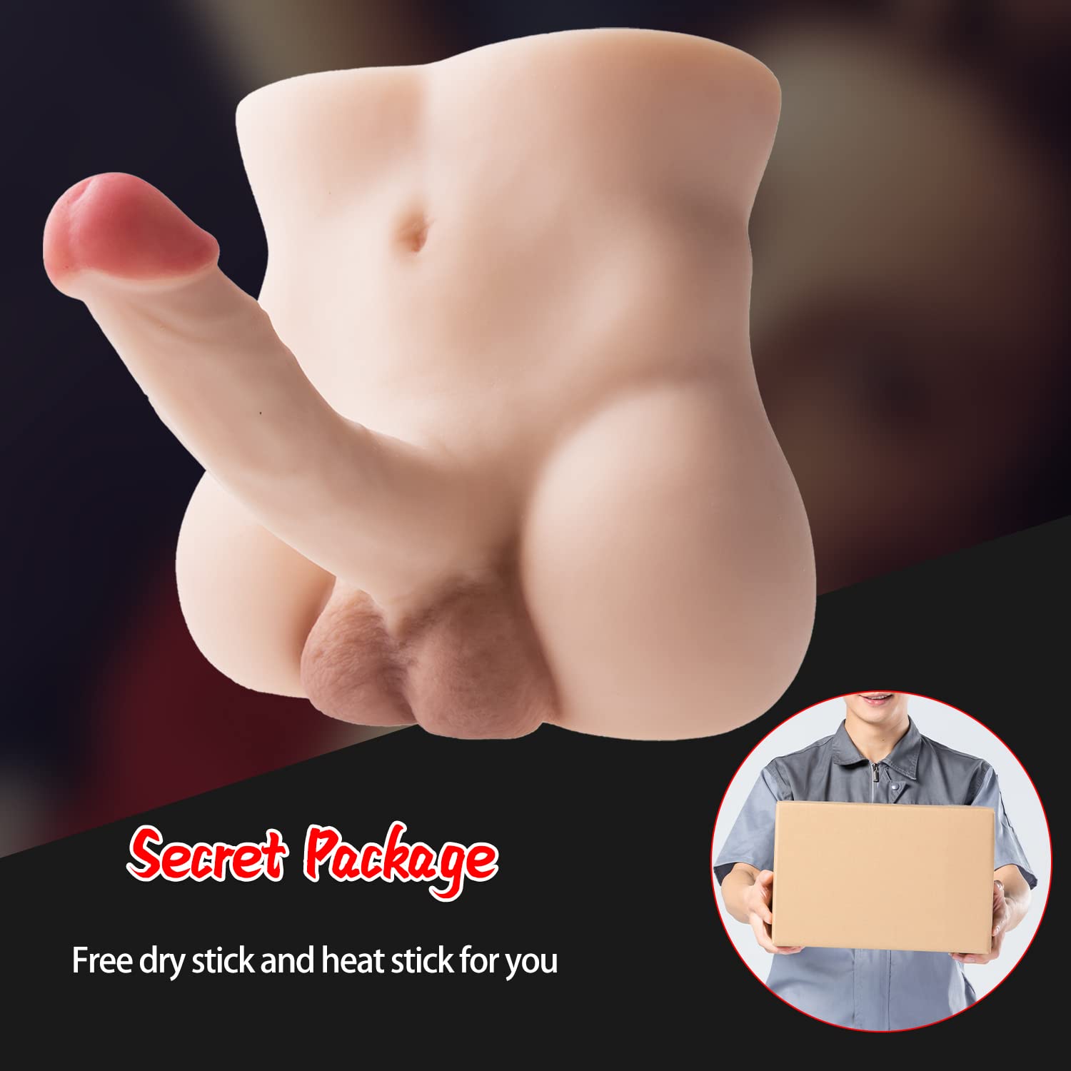 Realistic Sex Torso Doll with 8.7