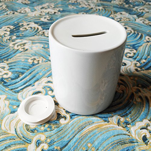 DIYthinker Ceramic Piggy Bank with 