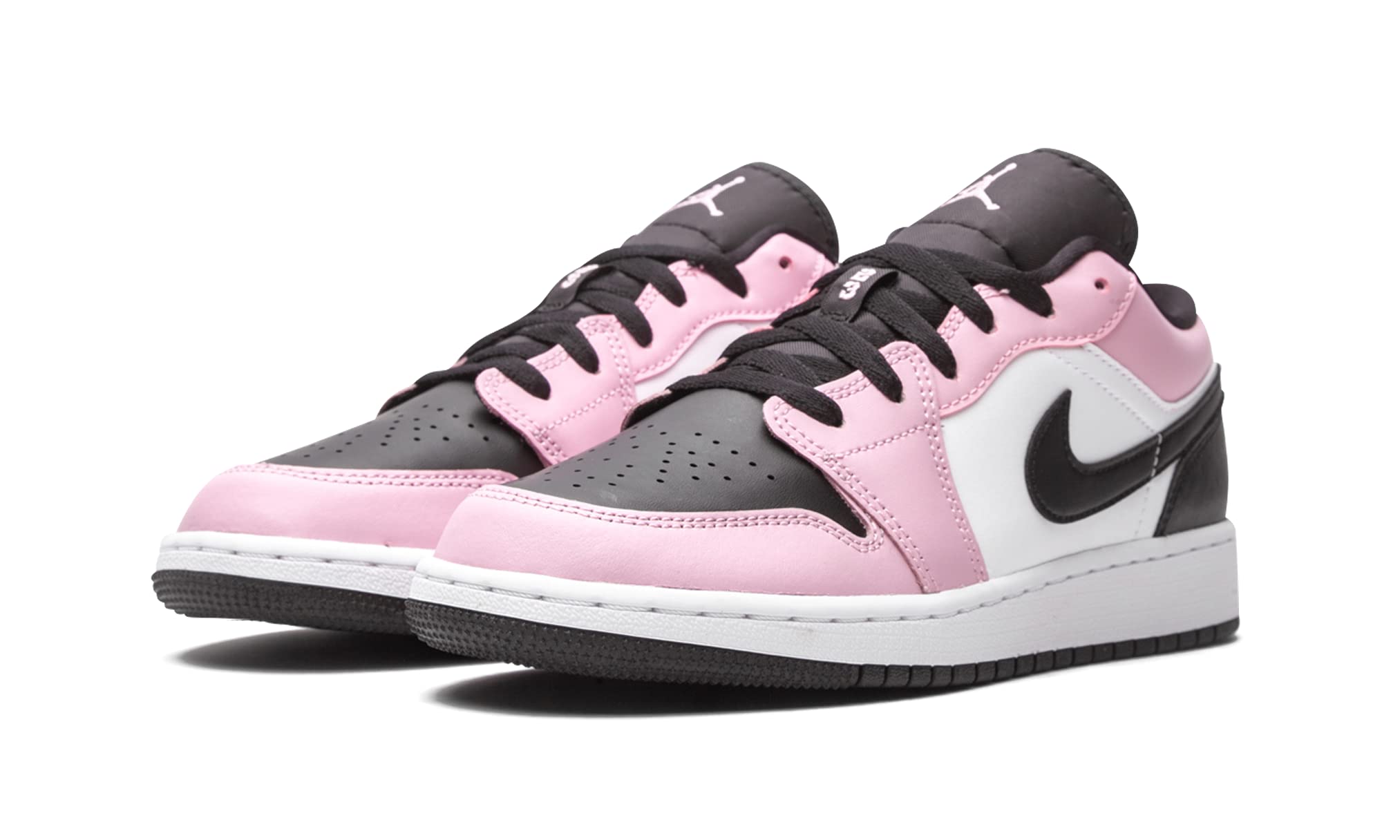 Nike Air Jordan 1 Low Arctic Pink Sneakers (554723-601) - Grade School Size 6.5Y - Lightweight Basketball Shoes for Kids - Perfect for School, Sports & Casual Wear