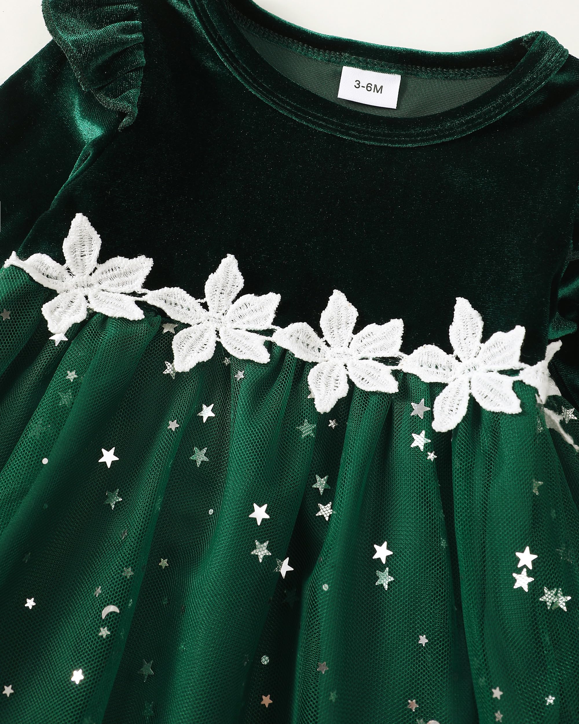 Baby Girl Dresses 3M-3 Years | Princess Tulle Wedding Dress Outfits for Toddler Girls | Perfect for Birthday, Photo Shoots & Special Occasions