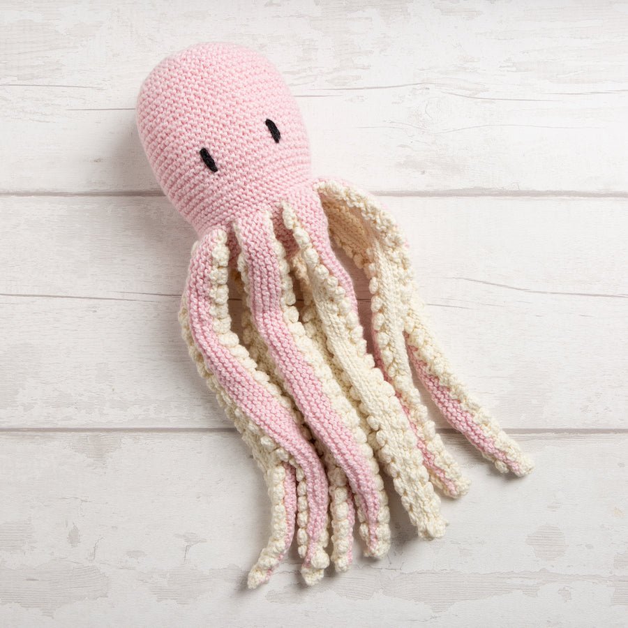 Robyn Octopus Knitting Kit - Complete DIY Crochet Set for Beginners & Experts - Perfect for Gifts, Home Decor & Stress Relief