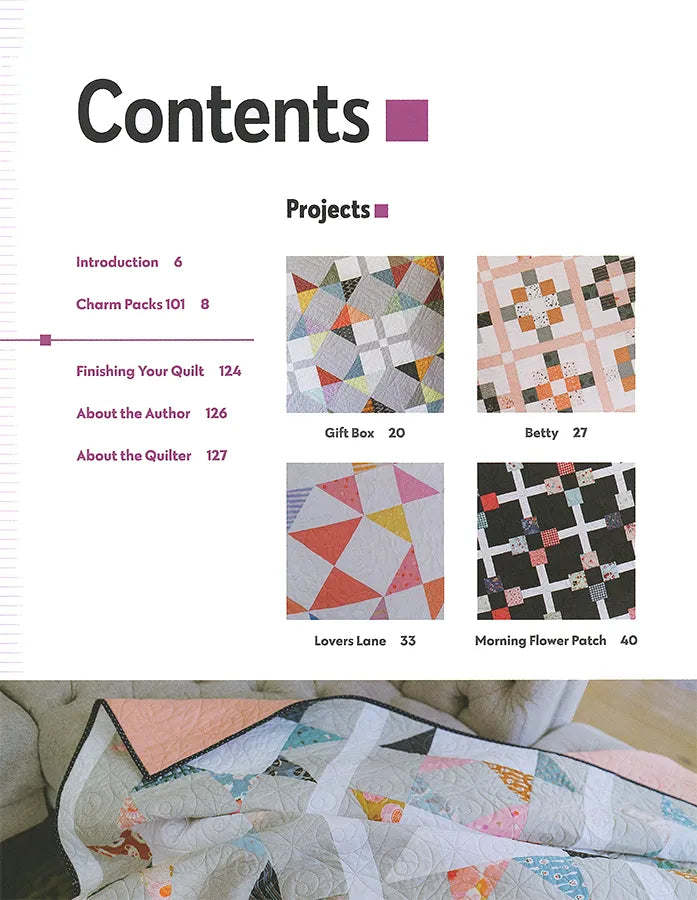 Just Two Charm Pack Quilts - Easy Quilting Pattern Book for Beginners | Perfect for DIY Home Decor, Baby Blankets & Cozy Throw Quilts