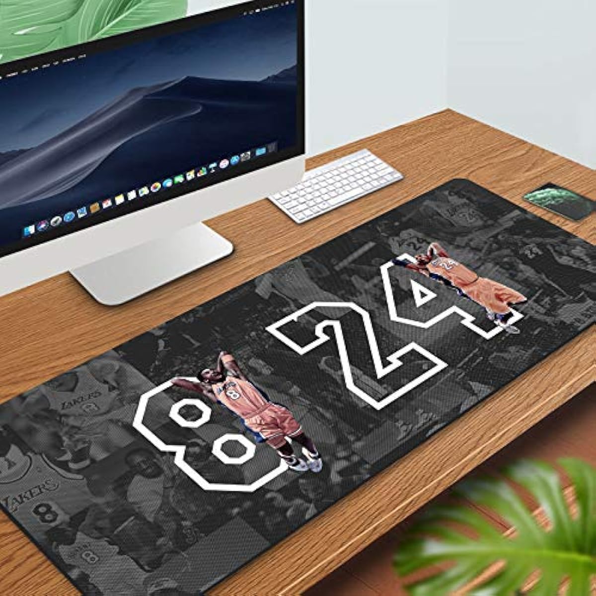 RTGGSEL 31.5x11.8 Inch Extra Large Non-Slip Gaming Mouse Pad with Stitched Edges - Waterproof Keyboard Mouse Mat for PC, Laptop & Computer Desk - Perfect for Gamers, Office Work & Home Use