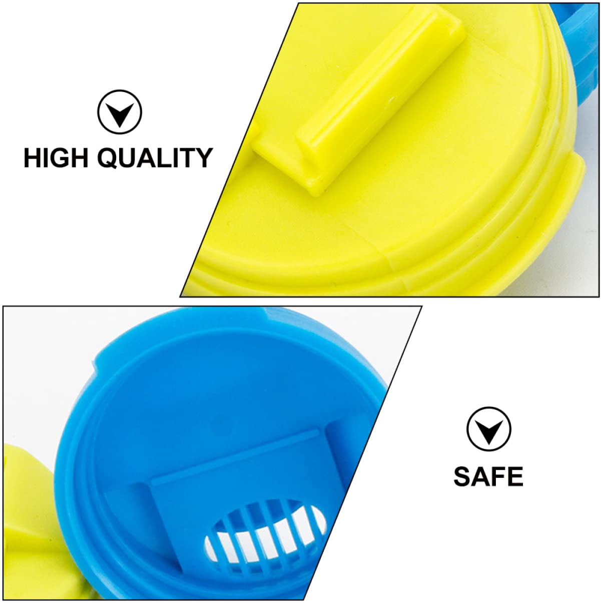 Alipis 18-Piece Plastic Can Sealing Lids - Reusable Beverage Can Covers, Soda Bottle Caps & Drink Toppers - Perfect for Picnics, Parties, and Outdoor Activities