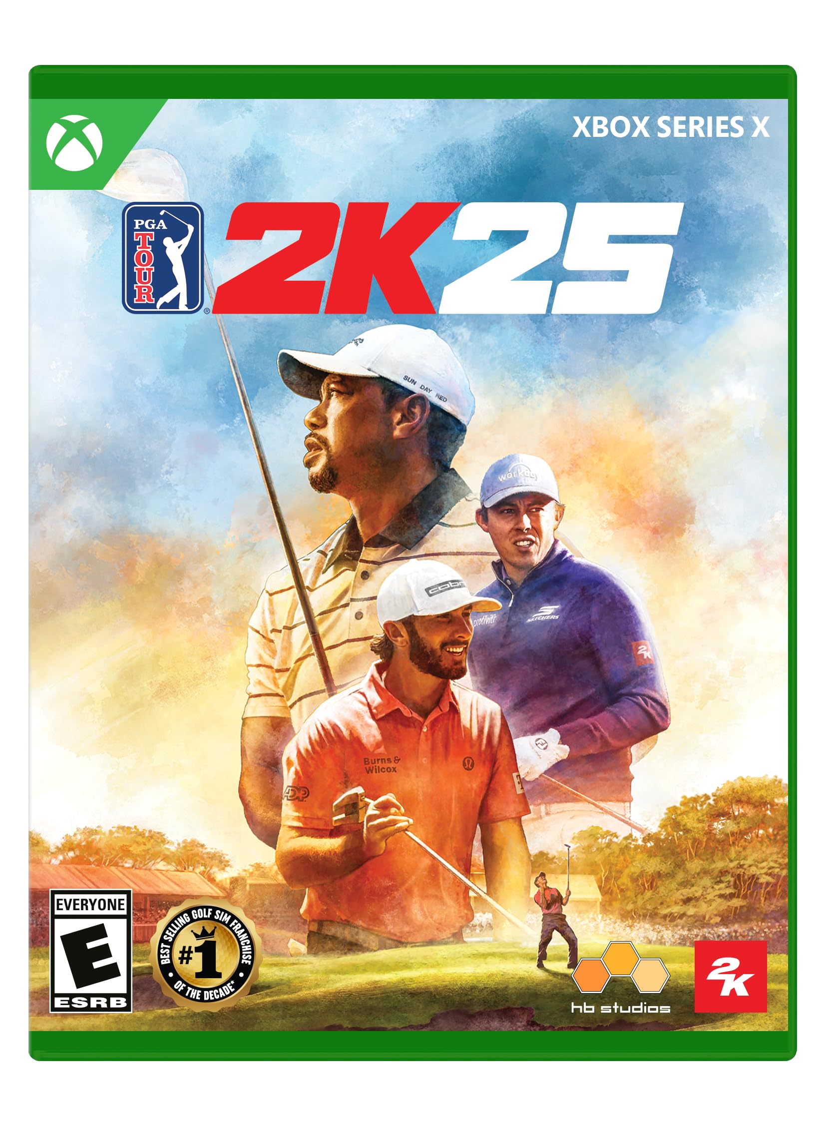 PGA TOUR 2K25 for Xbox Series X | Official Golf Simulation Game | Play at Home or Tournament Mode