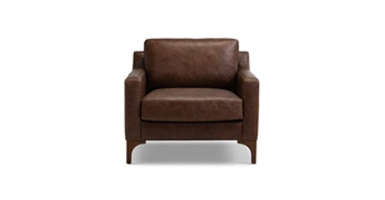 Sorrento Lounge Chair - Modern Comfortable Accent Chair for Living Room, Bedroom, or Office - Perfect for Relaxing, Reading, and Lounging