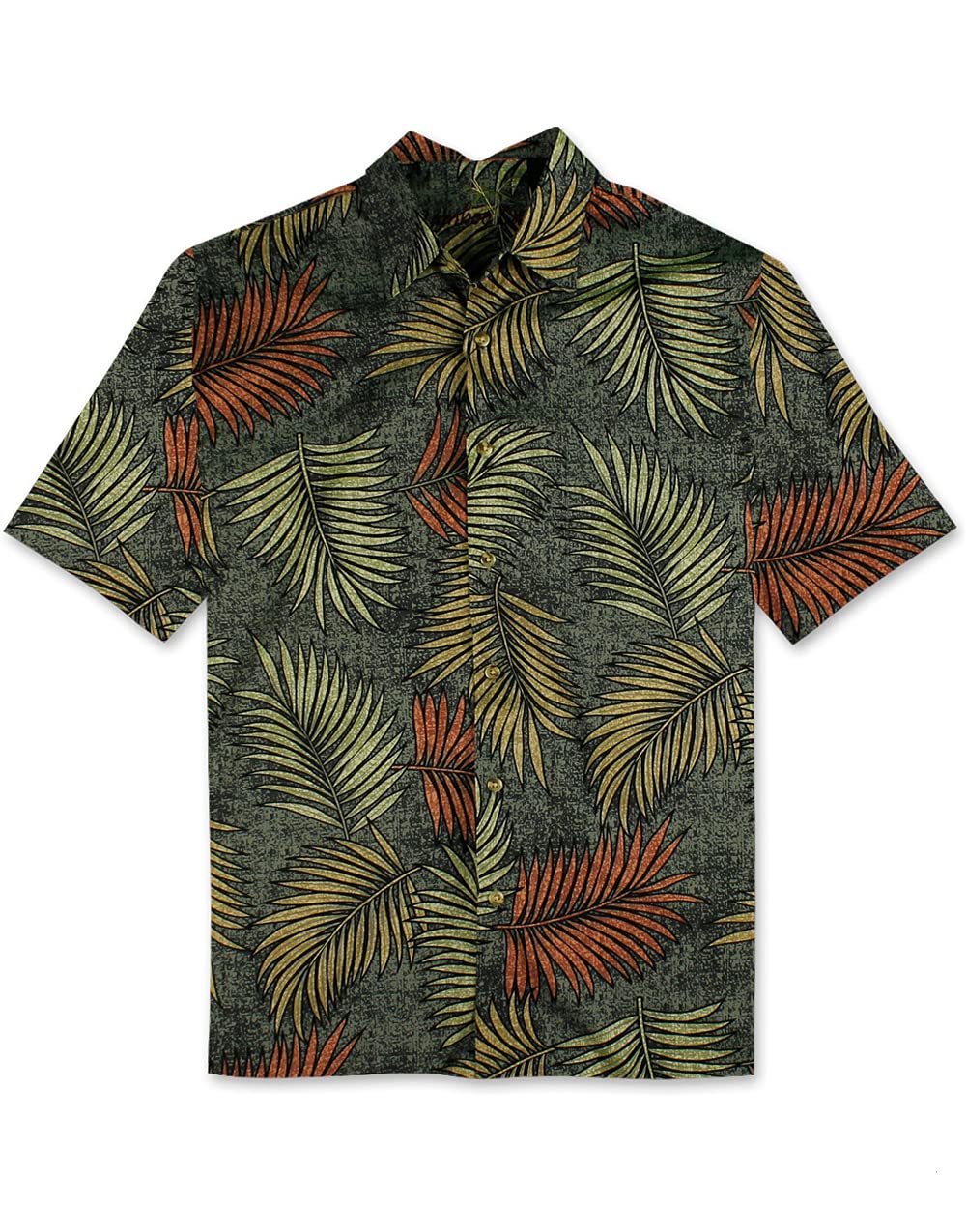 Stylish Bamboo Cay Summer Tropical Shirt - Short Sleeve Button Down Aloha Hawaiian Shirt for Men - Perfect for Beach Vacations, Luau Parties & Summer Outings
