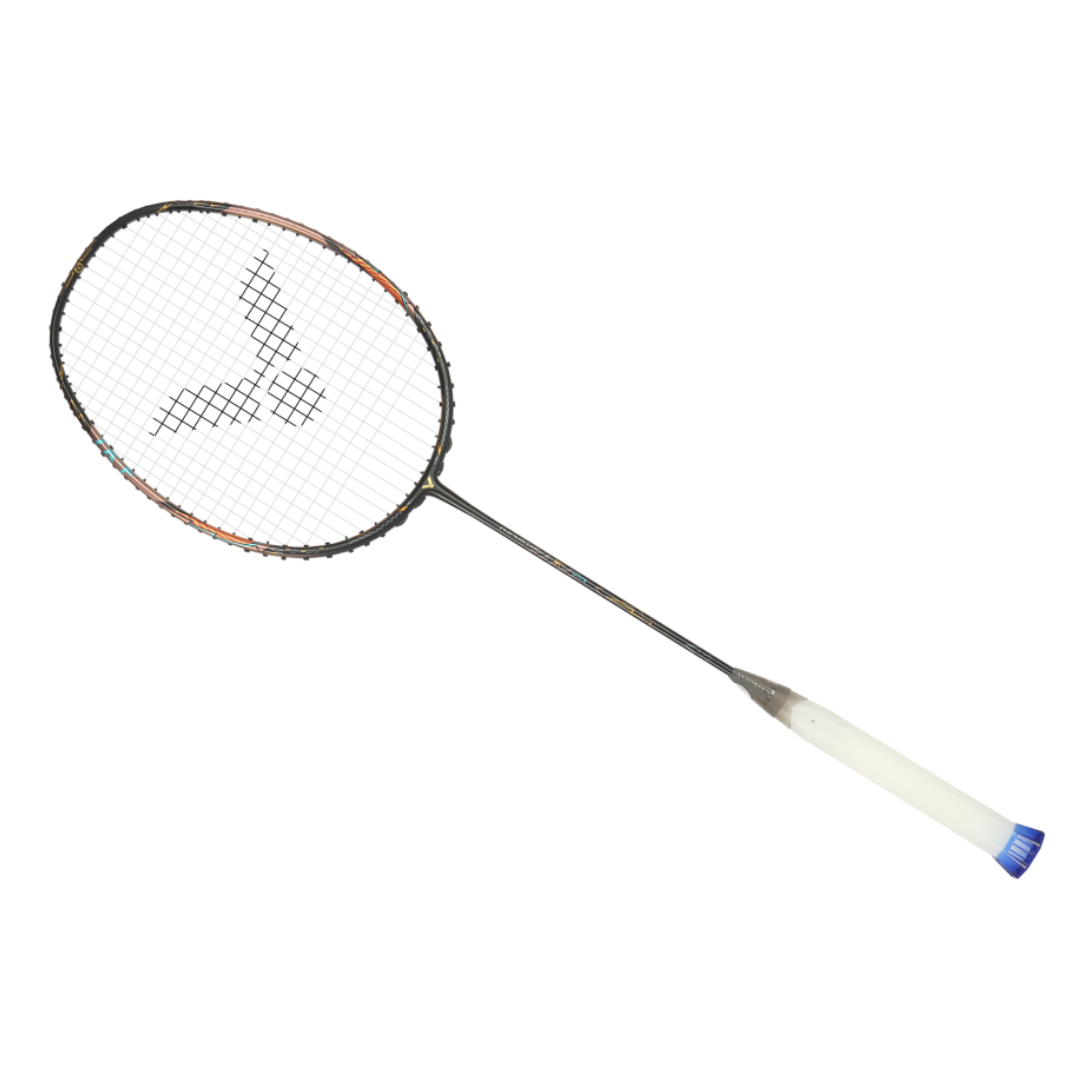 Victor Thruster F Falcon Ultra Unstrung Badminton Racket [Black] - Lightweight & Durable for Professional & Recreational Play