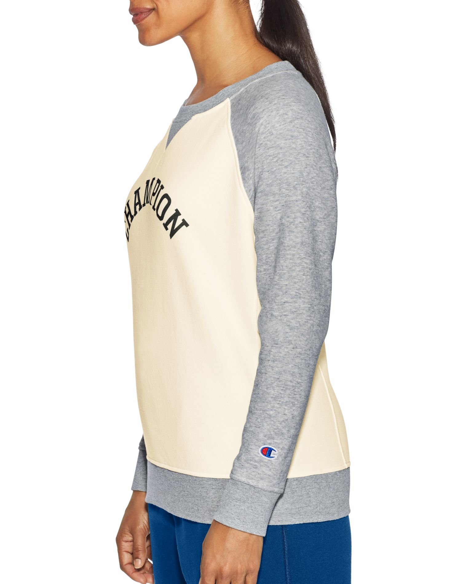 Champion Women's Plus Size French Terry Funnel Neck Pullover Sweatshirt - Cozy Casual Wear for Lounge, Workout & Everyday Outfits