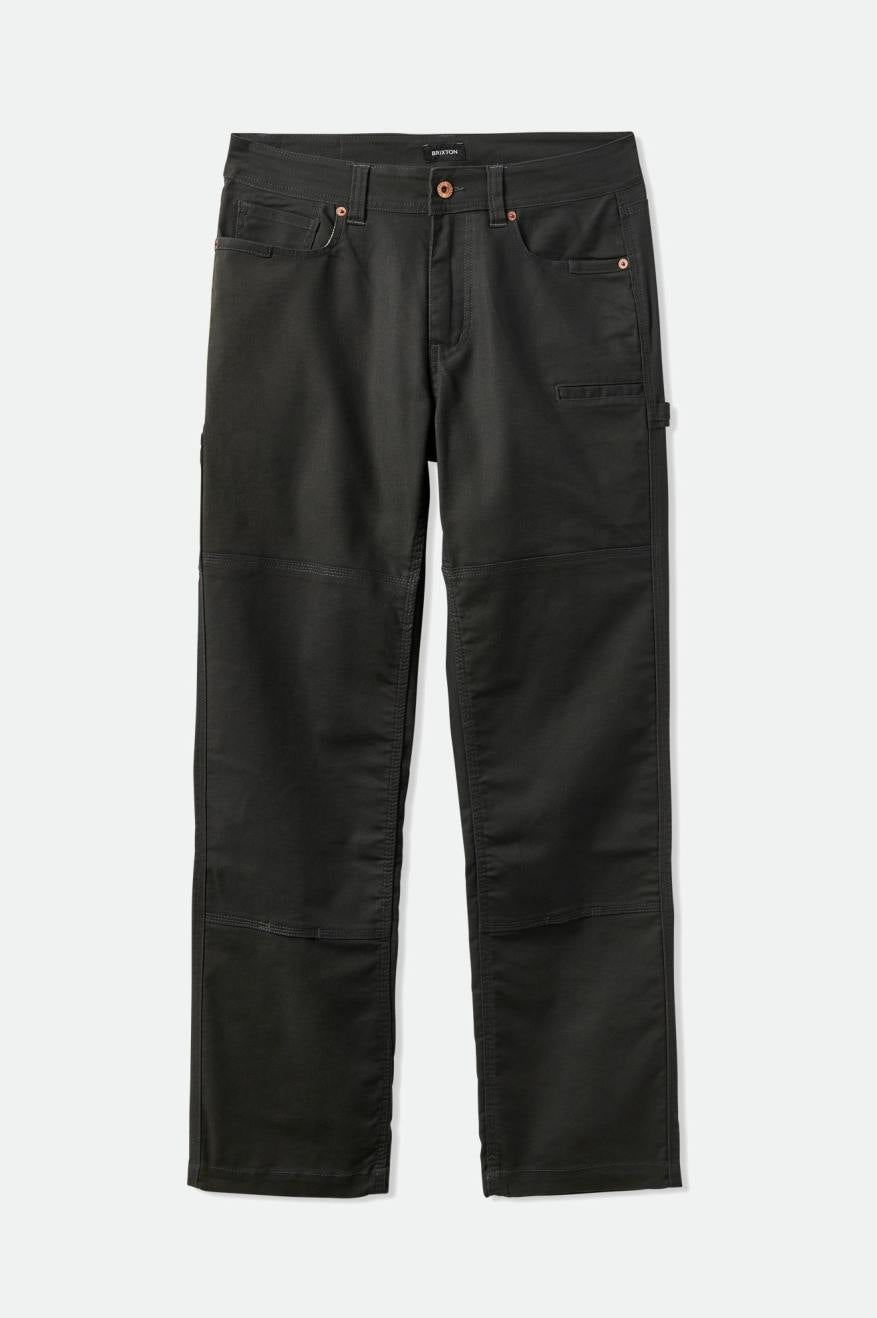 Men's Work Stretch Carpenter Pants - Washed Black for Comfort & Durability - Ideal for Construction, Carpentry & Outdoor Work