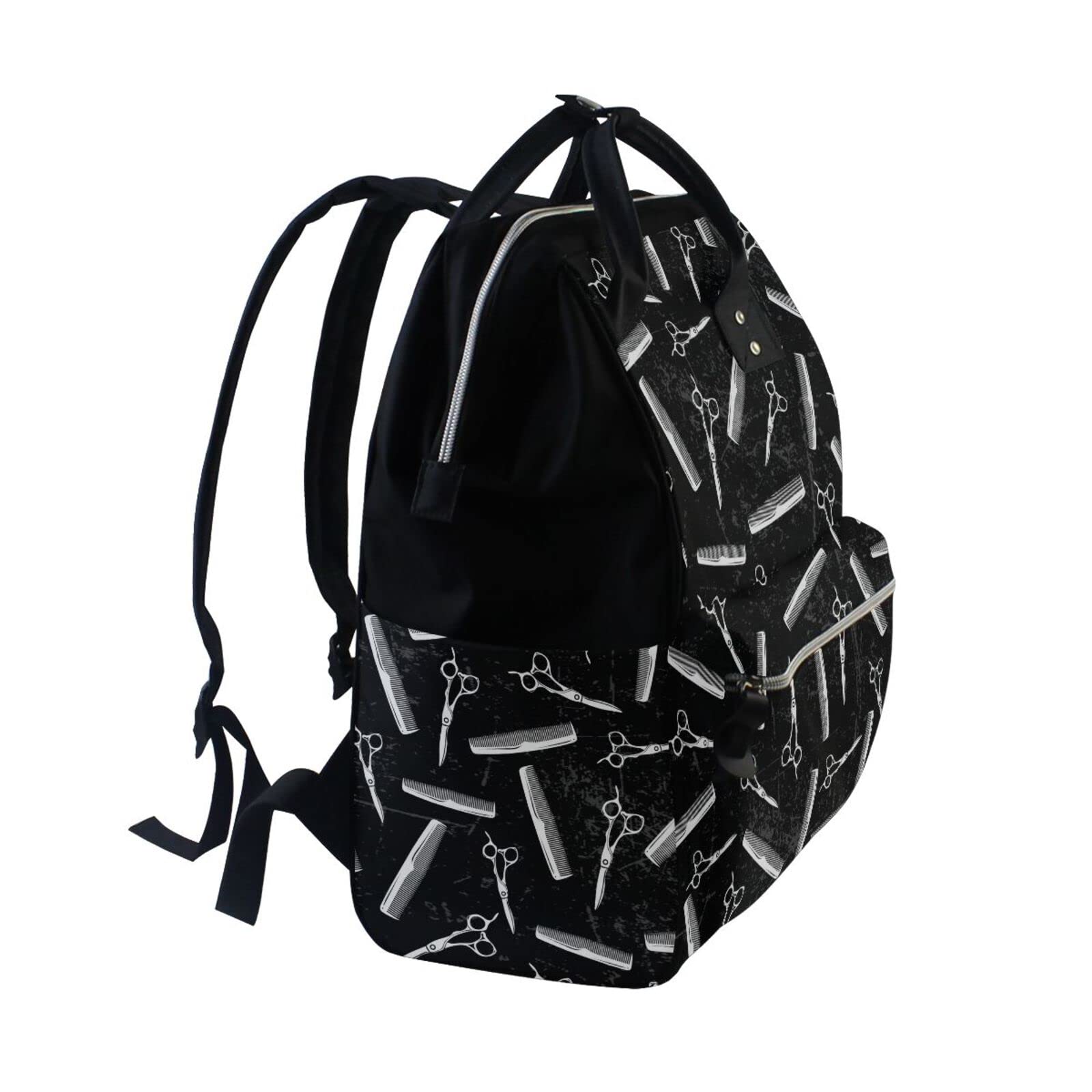 Waterproof Diaper Bag Backpack - Large Capacity Multi-Functional Travel Backpack for Moms & Dads - Perfect for Baby Care, Travel, and Hair Stylists (Ideal for Daycare, Outings & Professional Use)