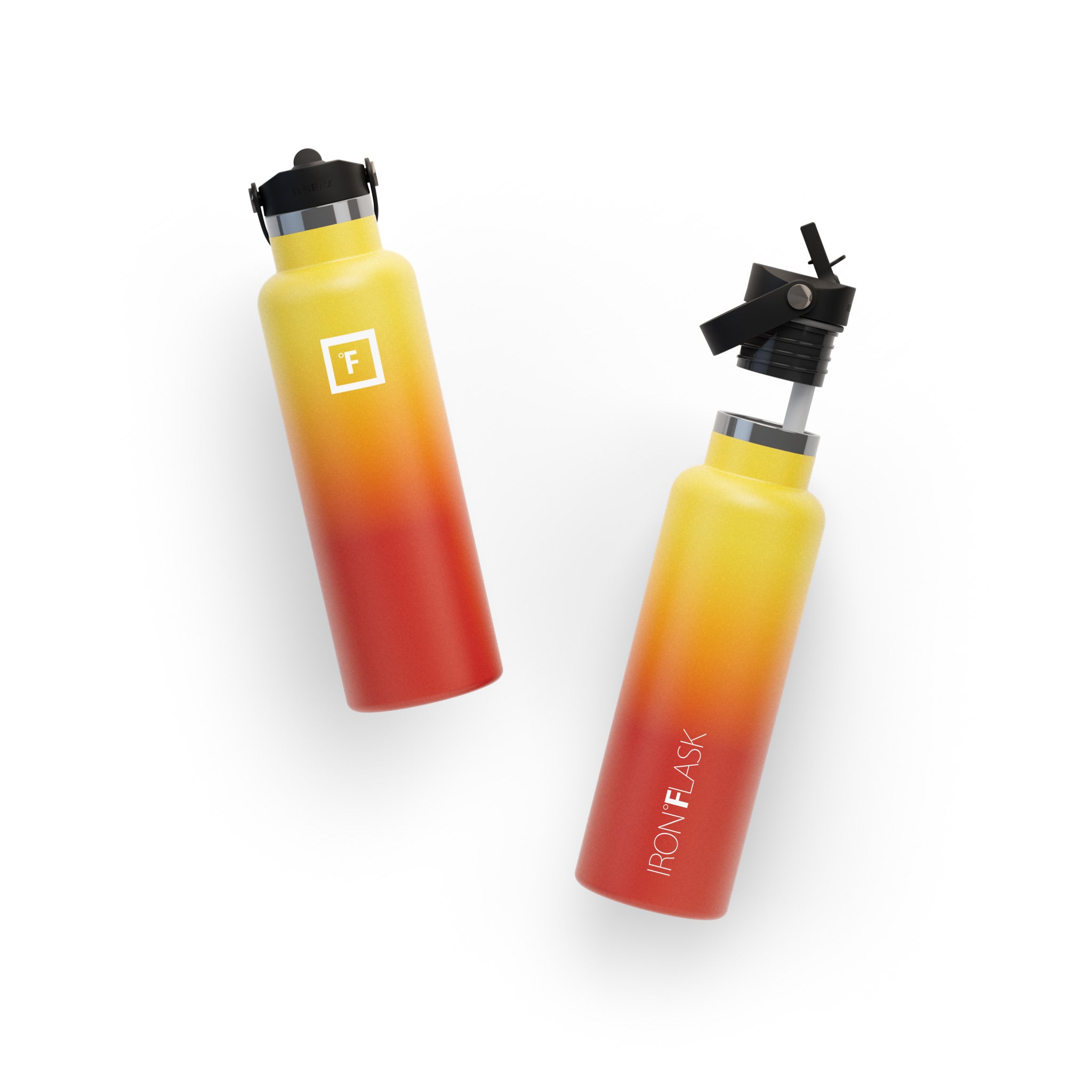20 Oz Narrow Mouth Water Bottle with Straw Lid - Leakproof & BPA Free - Ideal for Gym, Hiking, Travel & Everyday Hydration
