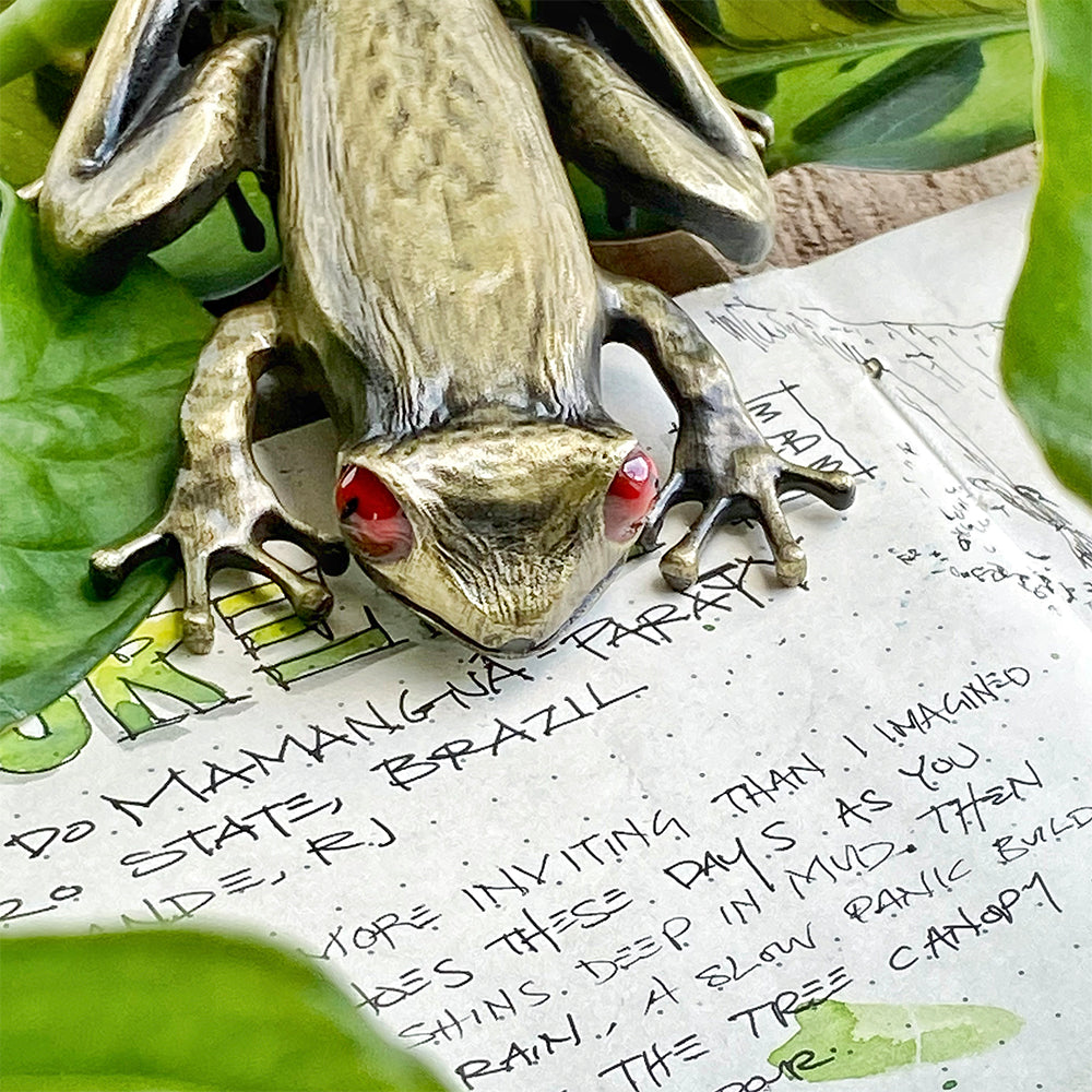 Esterbrook Frog Book Holder - Adjustable Reading Stand for Kids & Adults - Perfect for Cookbooks, Textbooks, and Bedtime Reading