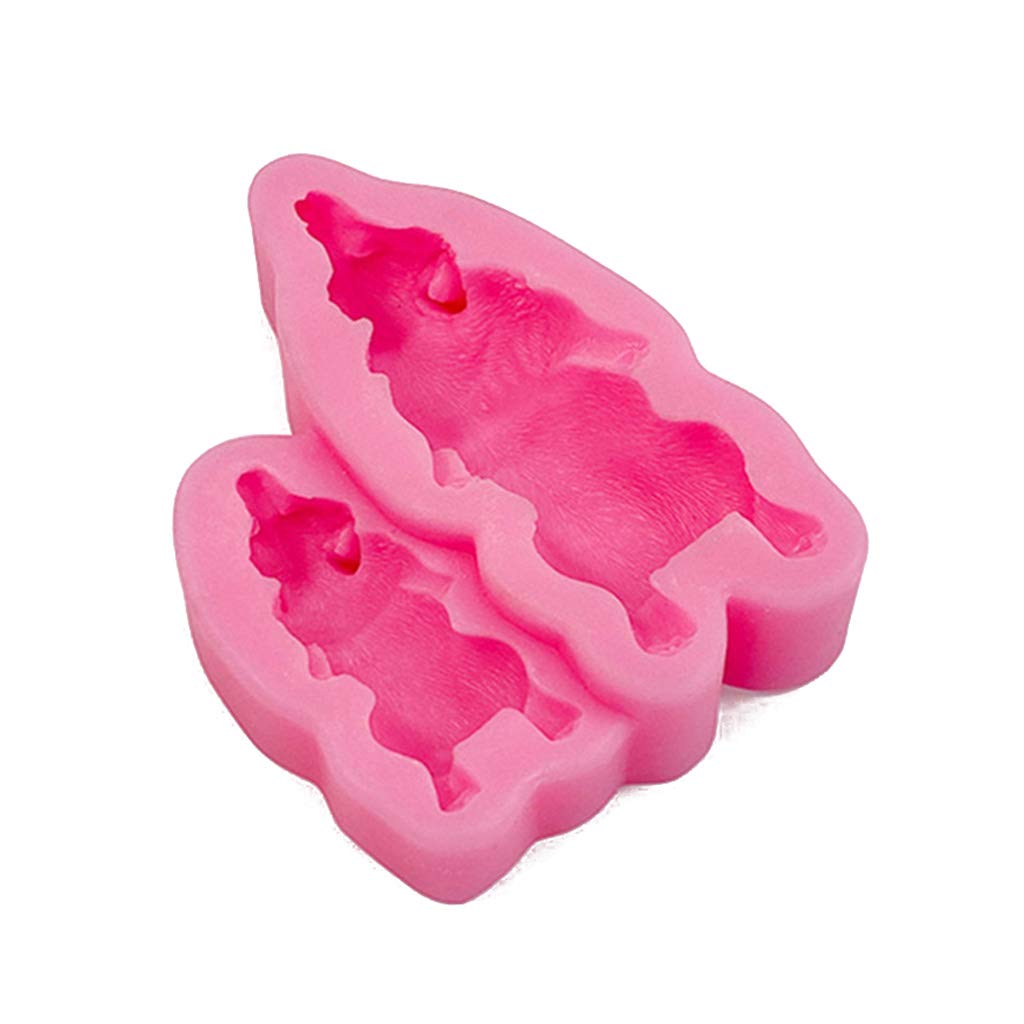 Cicitop Silicone Jewelry Molds - Mini Puppy Ornaments, Handmade Sleepy Dog Resin Molds for DIY Crafts - Cute Pet Dog Family Casting Molds - Perfect for Resin Art, Keychains, Pendants & Home Decor Gifts