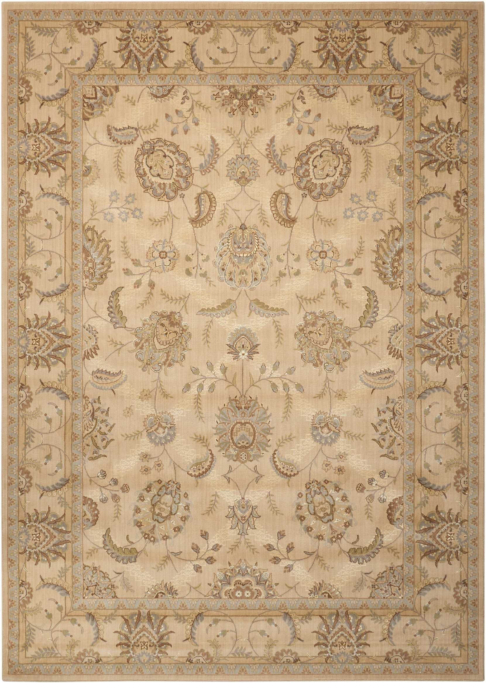 Nourison Persian Empire Ivory Area Rug 2' x 2'9