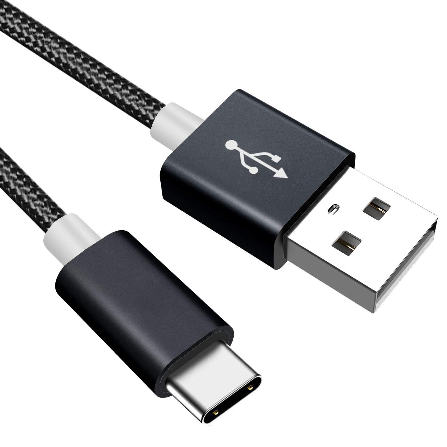 Akingdleo USB C Charging Cable for LG Tone Style HBS-SL5 HBS-SL6S HBS-XL7 Headphones - 5ft Fast Charging Cord for LG Wireless Stereo Headsets - Perfect for Home, Office & Travel Use (Black)