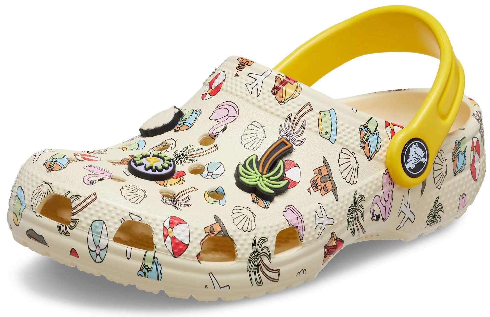 Crocs Unisex-Child Classic Clogs | Comfortable Kids Water Shoes for Beach, Pool & Outdoor Play | Lightweight & Slip-Resistant Summer Sandals