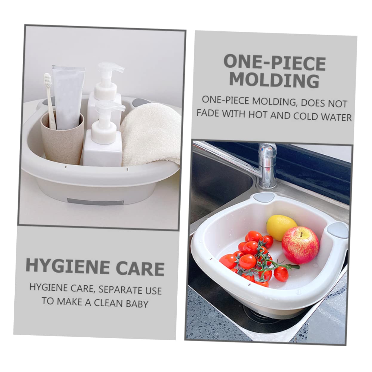 Mini Hand Washing Board for Baby Clothes & Underwear - Portable PP Laundry Wash Basin for Household Use - Perfect for Travel, Camping & Small Space Laundry