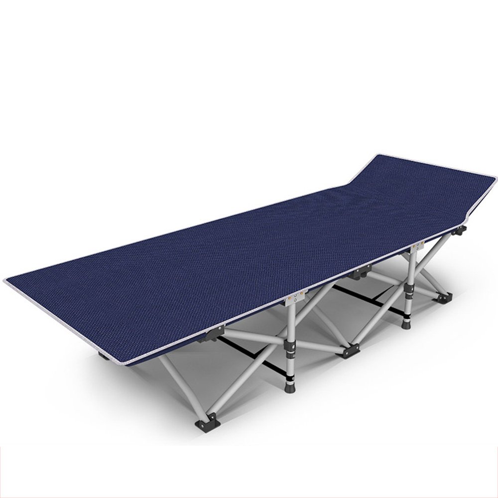 ZR Folding Cot Bed - Portable Single Camping Cot, Office Nap Bed, Deck Chair for Adults - Lightweight & Easy Setup (Color: 1008) | Perfect for Camping, Office Naps, Guest Beds & Outdoor Relaxation