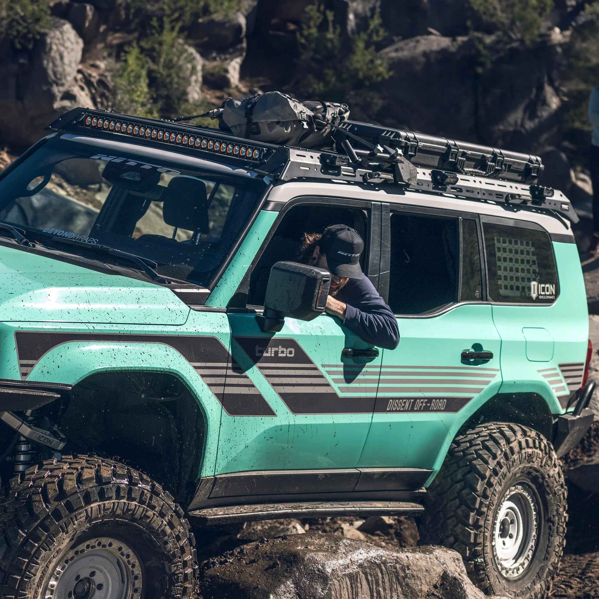 Dissent Off Road LC250 Aluminum Roof Rack for 2024+ Toyota Land Cruiser 250 - Heavy Duty Adventure Gear for Overlanding & Off-Roading
