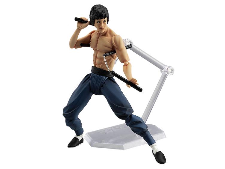 Figma #266 Bruce Lee Action Figure - Collectible Martial Arts Toy for Display & Play | Perfect for Anime Fans & Collectors