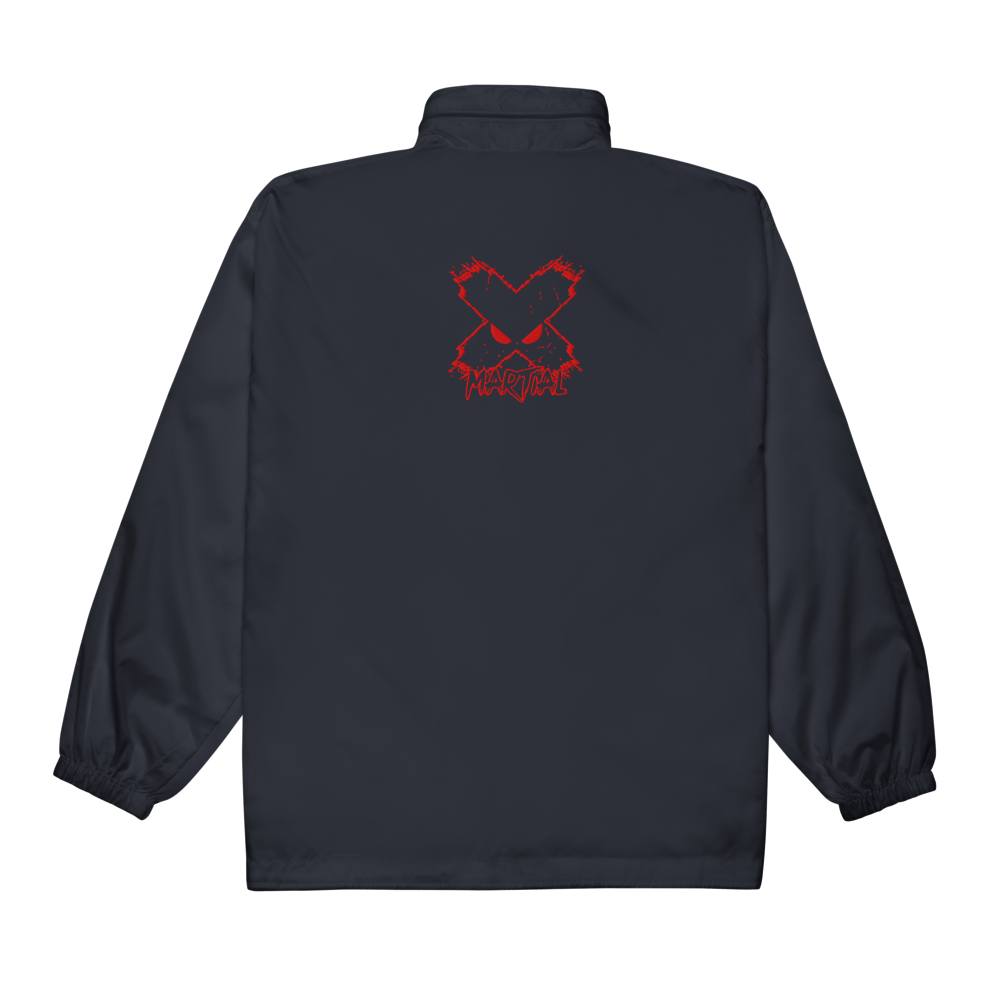 XMartial Windbreaker Jacket - Lightweight, Water-Resistant & Breathable for Men & Women | Perfect for Running, Hiking & Outdoor Sports