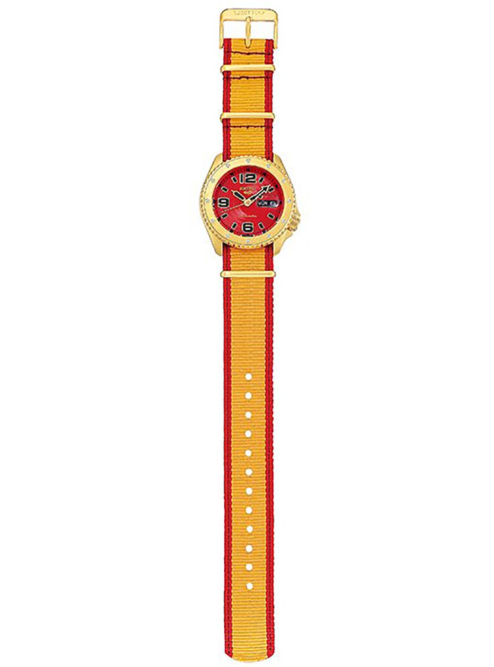 SEIKO 5 Sports Street Fighter V Limited Edition Zangief Model SBSA084 Automatic Watch - Made in Japan JDM - Perfect for Collectors & Street Fighter Fans