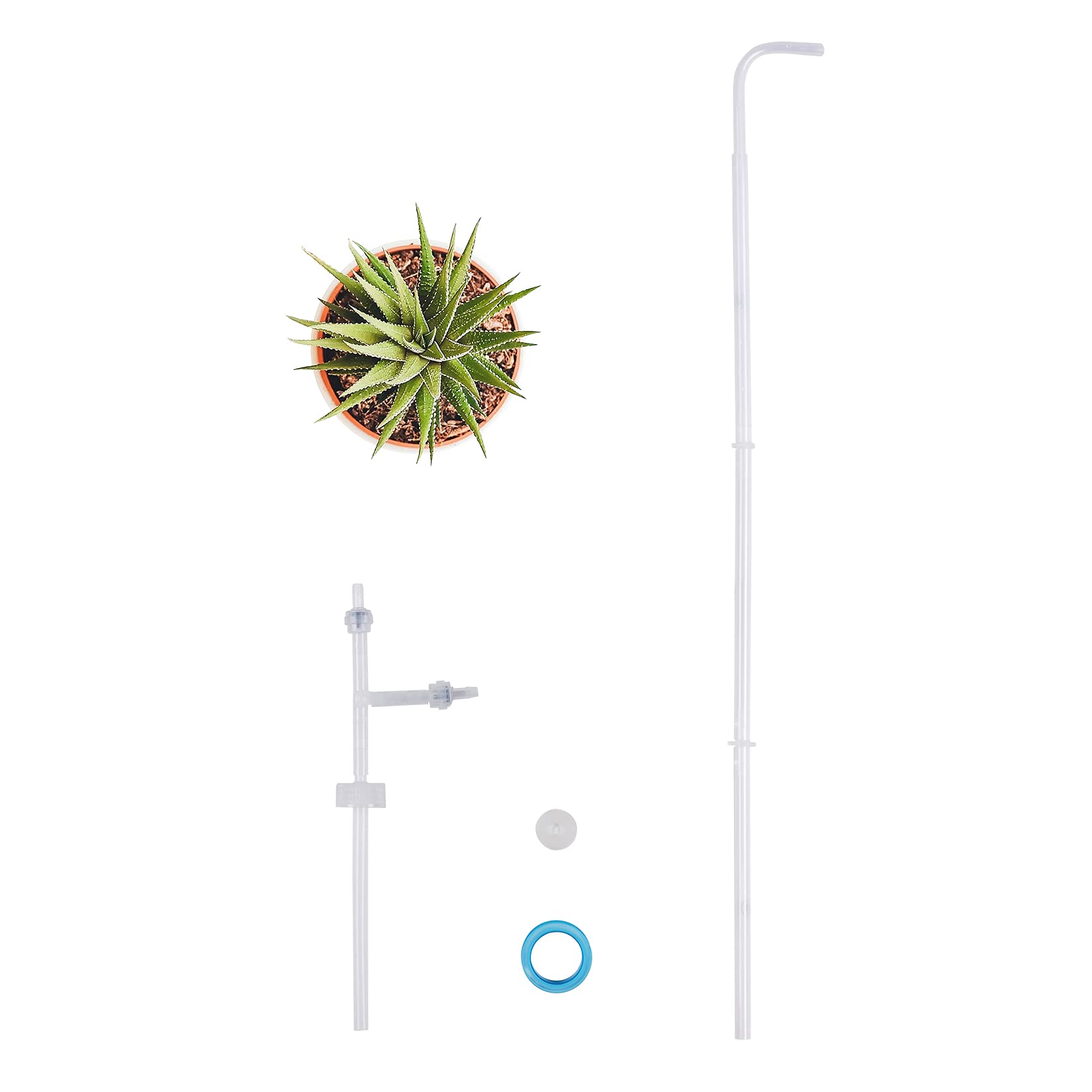 BKSAI DIY Bottle Cap Watering Spout - No Squeeze Bottle Needed for Hanging Plants, Succulents, Bonsai, Potted Flowers & Shrubs | Indoor & Outdoor Garden Watering Solution | Perfect for Balcony, Patio, and Home Plant Care