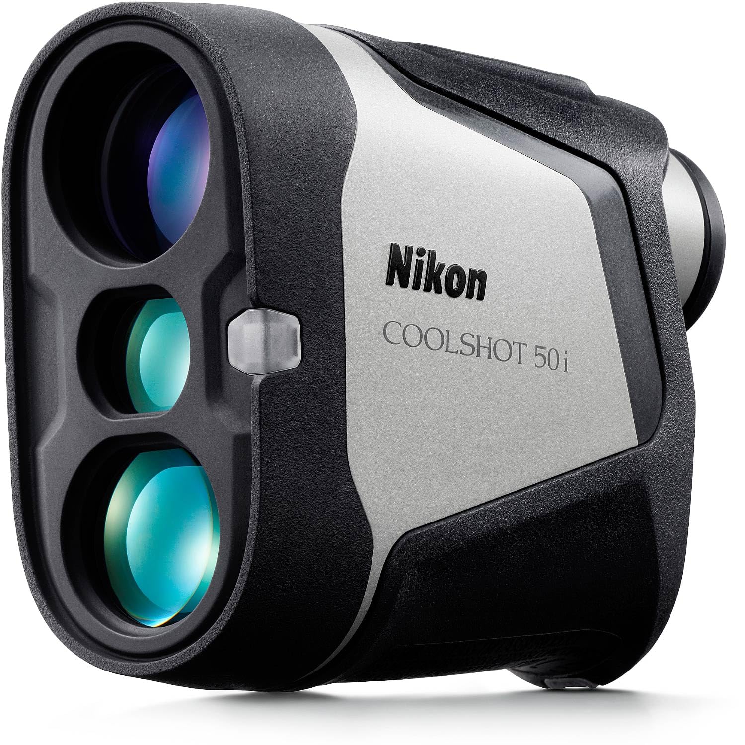 Nikon COOLSHOT 50i Golf Laser Rangefinder with Slope, Magnetic Mount & OLED Display | Tournament Legal Golf GPS Device | Perfect for Golfers, Hunters & Outdoor Enthusiasts