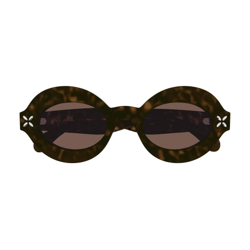 Azzedine Alaia AA0059S Designer Sunglasses for Women - UV Protection, Polarized Lenses, Luxury Fashion Accessory for Beach, Driving & Outdoor Activities