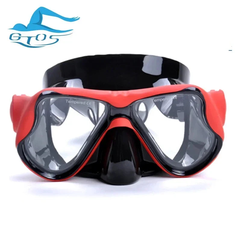 Aleefa Unisex Swimming Goggles with Plastic Resin Lens & Silicone Frame - Anti-Fog UV Protection Swim Mask 64202 for Pool, Beach, Snorkeling & Water Sports