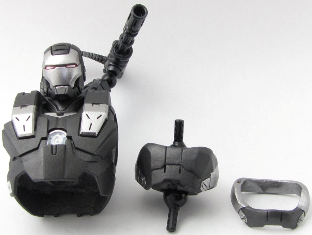 Kaiyodo Iron Man Revoltech War Machine Action Figure #031 - Highly Poseable Sci-Fi Collectible for Display & Play | Perfect for Marvel Fans & Toy Collectors