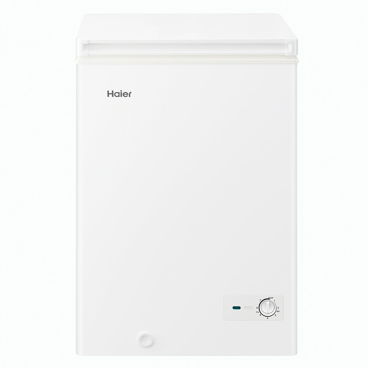 Haier 137L Chest Freezer HCF137W - Energy Efficient Deep Freezer for Home, Restaurant & Garage - Perfect for Frozen Food Storage & Bulk Buying